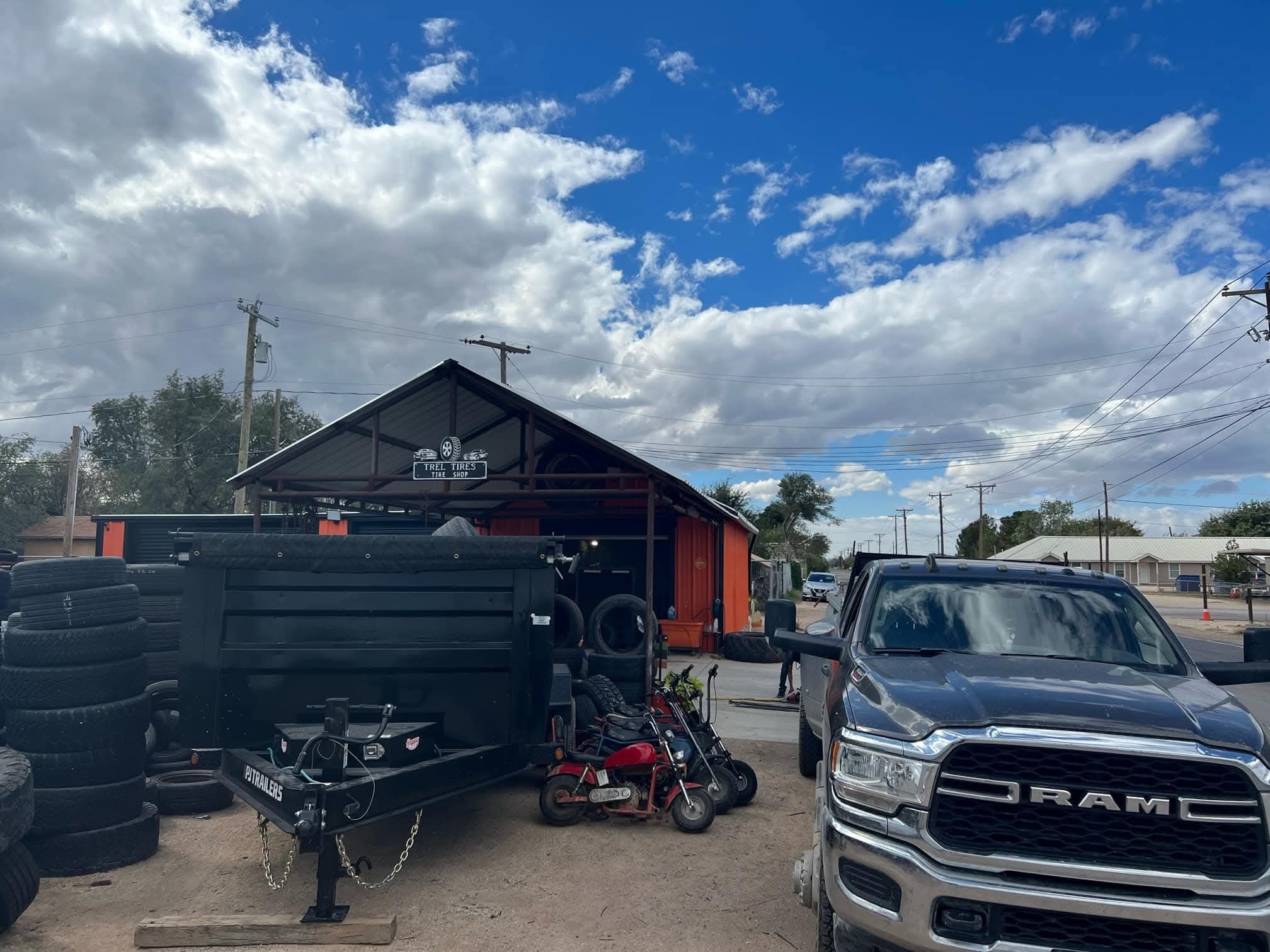 Trel Tires LLC team at the Odessa shop